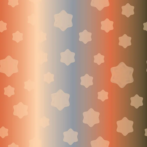 Motif Géométrique Abstrait Coloré Avec Des Étoiles Pour Fond — Image vectorielle