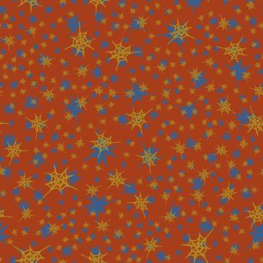 Stilize örümcek ağı seamless modeli. Arka plan, kumaş ve paketleme kullanmak olabilir.