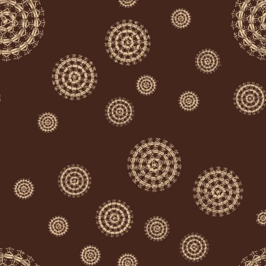 Yeni arka plan yaratıcı Soyut Fraktal desenli. Zemin için yumuşak hatları vintage desen. 