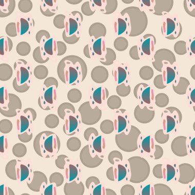 Bardak kahve veya çay arka plan seamless modeli üzerinde noktalı.