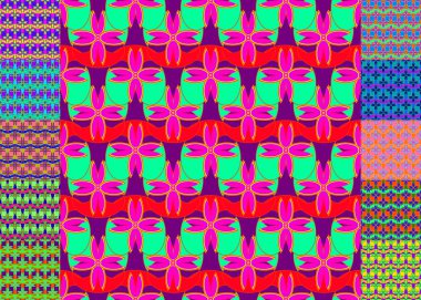 Memfis tarzı zemin. Geometrik seamless modeli. Yinelenen Dekorasyon yazdırma. Sorunsuz ilkel geometrik arka plan.