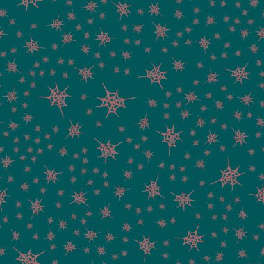 Stilize örümcek ağı seamless modeli. Arka plan, kumaş ve paketleme kullanmak olabilir.