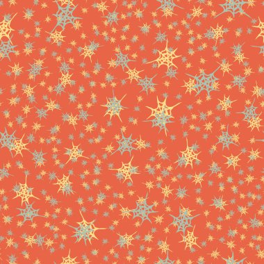 Stilize örümcek ağı seamless modeli. Arka plan, kumaş ve paketleme kullanmak olabilir.