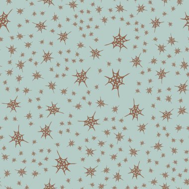 Stilize örümcek ağı seamless modeli. Arka plan, kumaş ve paketleme kullanmak olabilir.