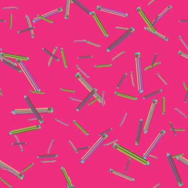 Komik kalemler sorunsuz doku el ile çizilmiş. 