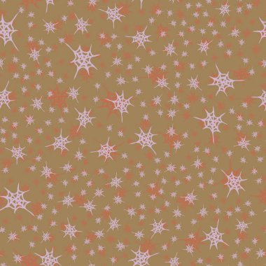 Stilize örümcek ağı seamless modeli. Arka plan, kumaş ve paketleme kullanmak olabilir.