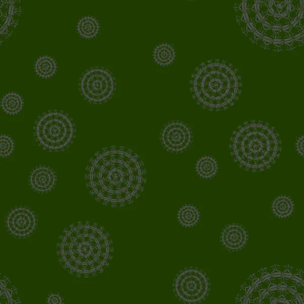 Novo Fundo Com Padrão Fractal Abstrato Criativo Linhas Macias Padrão — Vetor de Stock