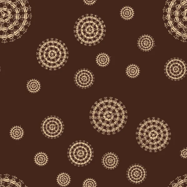 Yeni arka plan yaratıcı Soyut Fraktal desenli. Zemin için yumuşak hatları vintage desen. 