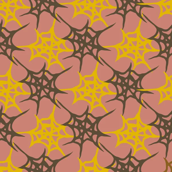 Stilize örümcek ağı seamless modeli. Arka plan, kumaş ve paketleme kullanmak olabilir.