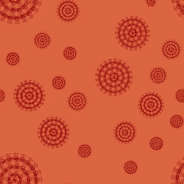 Nuevo Fondo Con Patrón Fractal Abstracto Creativo Patrón Vintage Líneas — Vector de stock