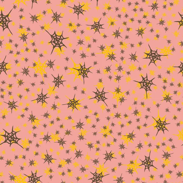 Stilize örümcek ağı seamless modeli. Arka plan, kumaş ve paketleme kullanmak olabilir.