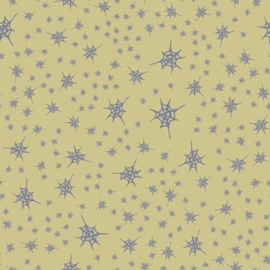 Stilize örümcek ağı seamless modeli. Arka plan, kumaş ve paketleme kullanmak olabilir.