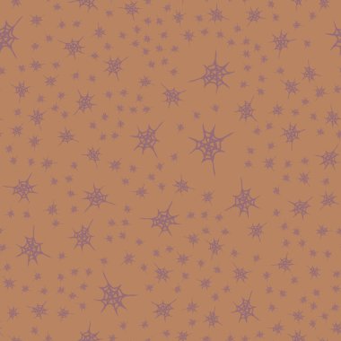 Stilize örümcek ağı seamless modeli. Arka plan, kumaş ve paketleme kullanmak olabilir.