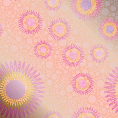 Yeni arka plan yaratıcı Soyut Fraktal desenli. Zemin için yumuşak hatları vintage desen. 