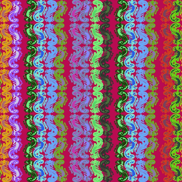 Patrón Colorido Abstracto Para Fondo Fondo Decorativo Puede Utilizar Para — Vector de stock