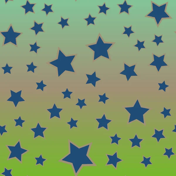 Patrón Colorido Geométrico Abstracto Con Estrellas Para Fondo — Vector de stock