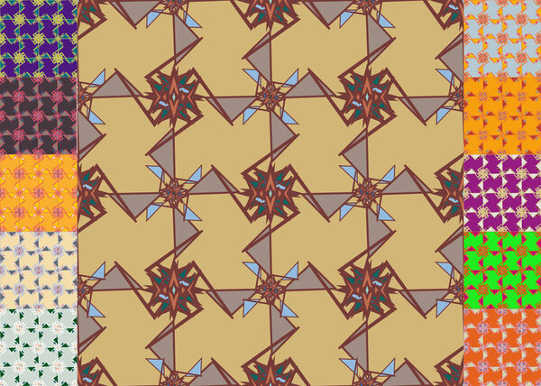 Абстрактный цветовой рисунок на фоне. Декоративный фон можно использовать для обоев, наполнителей шаблонов, фона веб-страницы, текстур поверхности
.