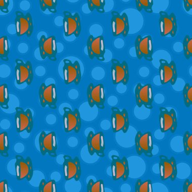 Bardak kahve veya çay arka plan seamless modeli üzerinde noktalı.