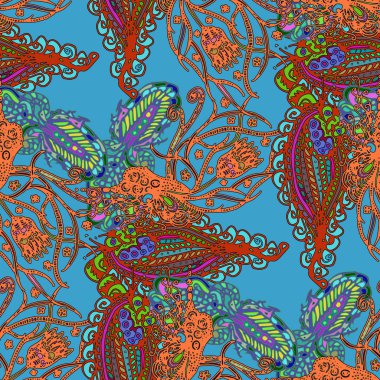 Soyut renkli desen arka plan için. Duvar kağıdı, desen dolgularını, web sayfası arka planı, yüzey dokuları için dekoratif zemin-ebilmek var olmak kullanılmış.