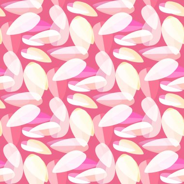 Parlak arka plan Dikişsiz desen çok renkli yapraklarda.