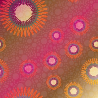 Yeni arka plan yaratıcı Soyut Fraktal desenli. Zemin için yumuşak hatları vintage desen. 