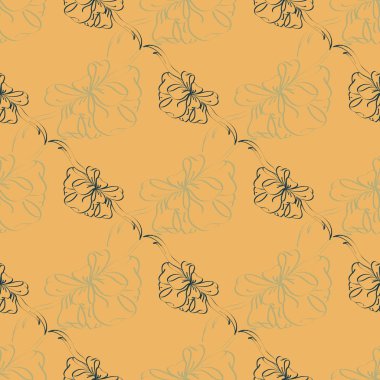 Çok renkli yay ve kurdeleler parlak seamless modeli.