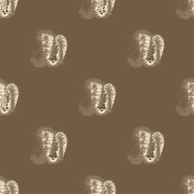 Bulutlar Dikişsiz desen şeklinde suluboya soyut leke.