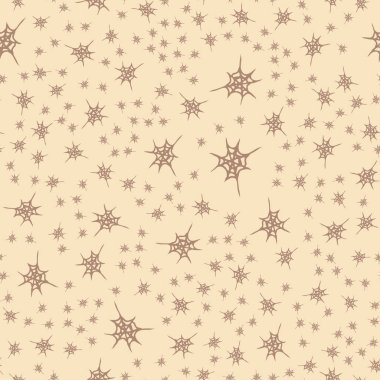 Stilize örümcek ağı seamless modeli. Arka plan, kumaş ve paketleme kullanmak olabilir.