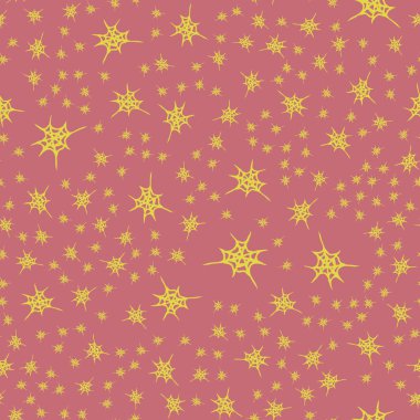 Stilize örümcek ağı seamless modeli. Arka plan, kumaş ve paketleme kullanmak olabilir.