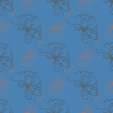 Çok renkli yay ve kurdeleler parlak seamless modeli.