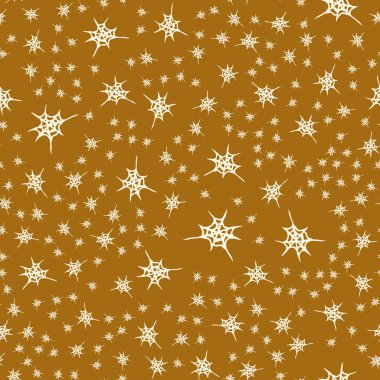 Stilize örümcek ağı seamless modeli. Arka plan, kumaş ve paketleme kullanmak olabilir.