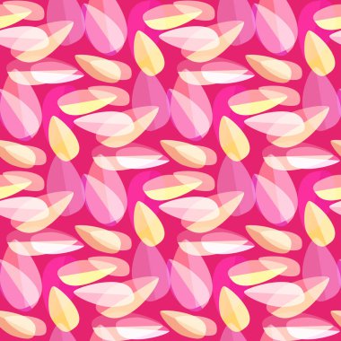 Parlak arka plan Dikişsiz desen çok renkli yapraklarda.