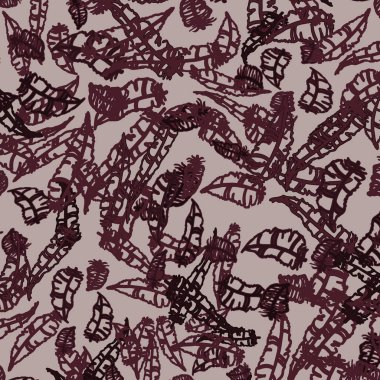 Memphis tarzı zemin eşarplı