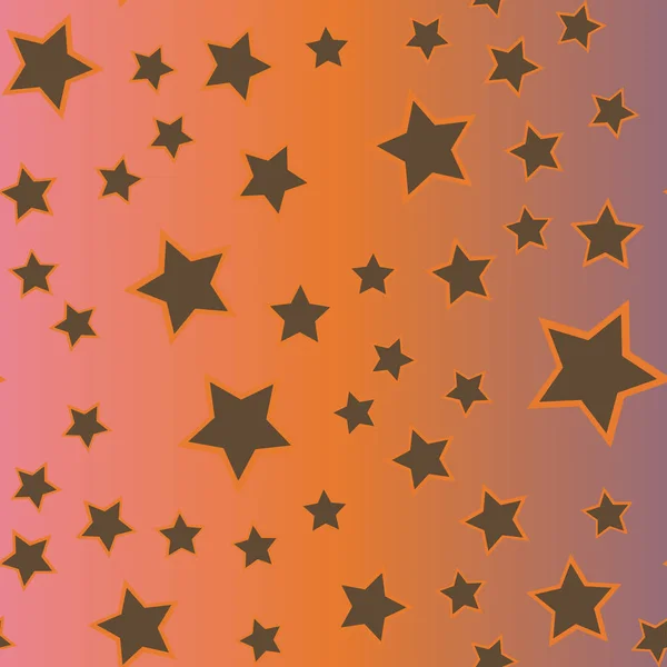 Patrón Colorido Geométrico Abstracto Con Estrellas Para Fondo — Vector de stock