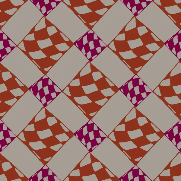 Abstract Geometrisch Kleurrijk Naadloos Patroon Voor Achtergrond — Stockvector