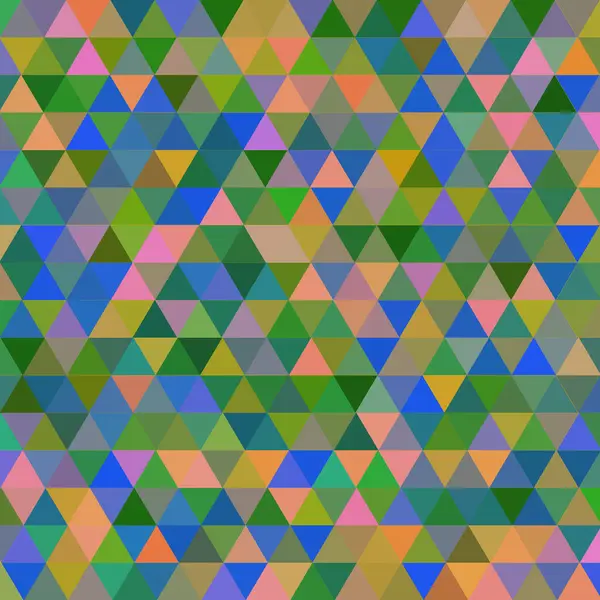 Abstract Geometrisch Kleurrijk Naadloos Patroon Voor Achtergrond — Stockvector