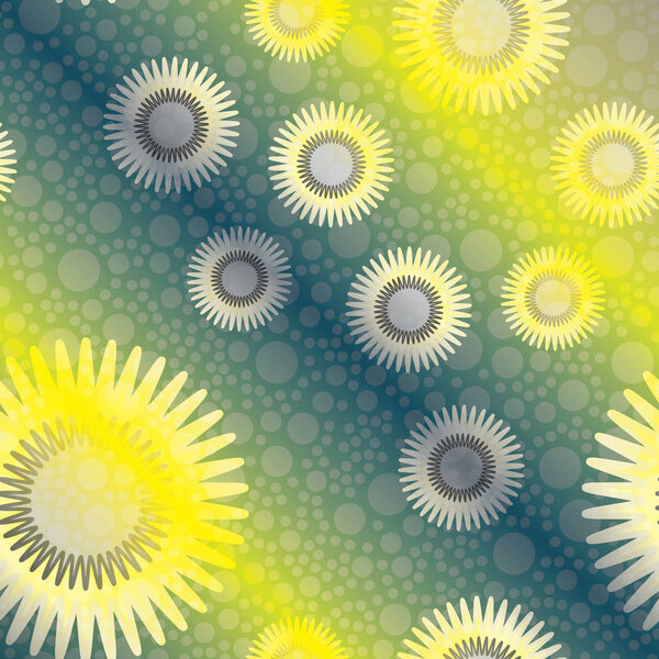 New background with creative abstract fractal pattern. Soft lines vintage pattern for backdrop. 