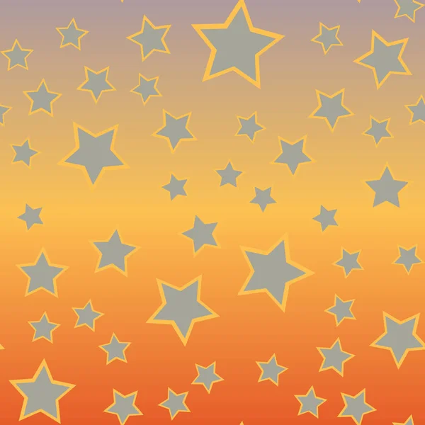 Padrão Colorido Geométrico Abstrato Com Estrelas Para Fundo — Vetor de Stock