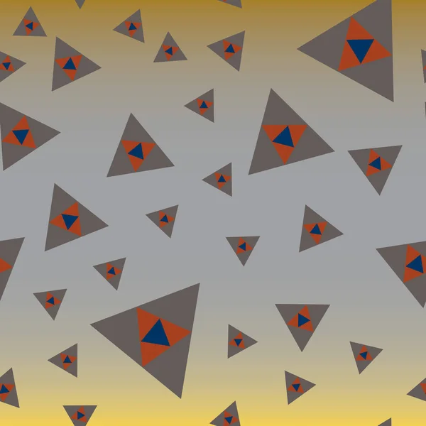 Abstract Geometrisch Kleurrijk Naadloos Patroon Voor Achtergrond — Stockvector