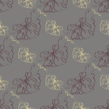 Çok renkli yay ve kurdeleler parlak seamless modeli.