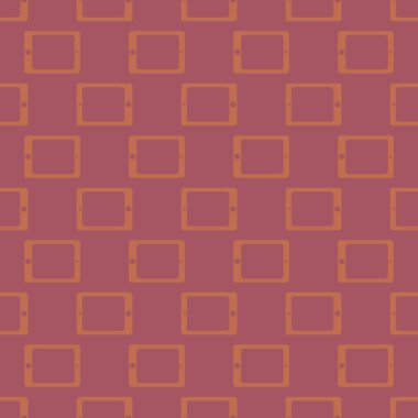 Akıllı telefon veya elektronik tablet Dikişsiz desen arka plan.