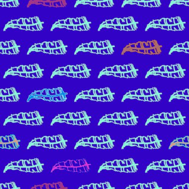 Memphis tarzı zemin eşarplı