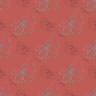 Çok renkli yay ve kurdeleler parlak seamless modeli.