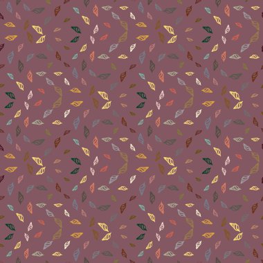 Doodles'ın deniz kabuklarını renkli Dikişsiz desen arka planı için.