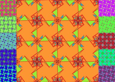 Memphis tarzı zemin. Geometrik seamless modeli. 