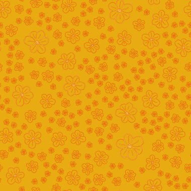 Çiçekler için arka plan ile yeni basit seamless modeli