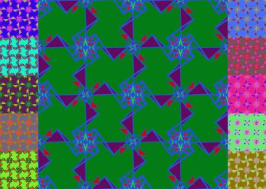 Memphis tarzı zemin. Geometrik seamless modeli. 