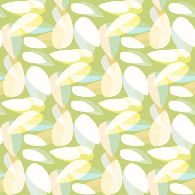 Parlak arka plan Dikişsiz desen çok renkli yapraklarda.