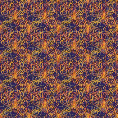 Çok renkli yay ve kurdeleler parlak seamless modeli.