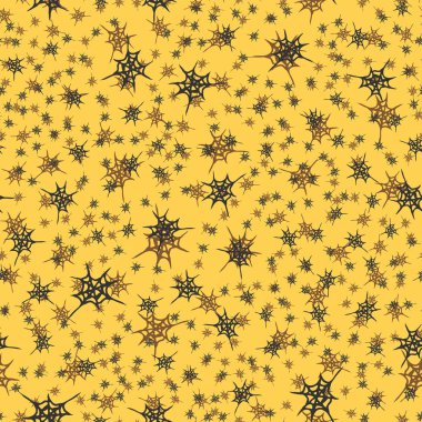 Stilize örümcek ağı seamless modeli. Arka plan, kumaş ve paketleme kullanmak olabilir.